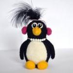 Needle Felted Penguin With..